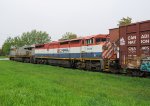 BCOL 4609 trails on CN 403